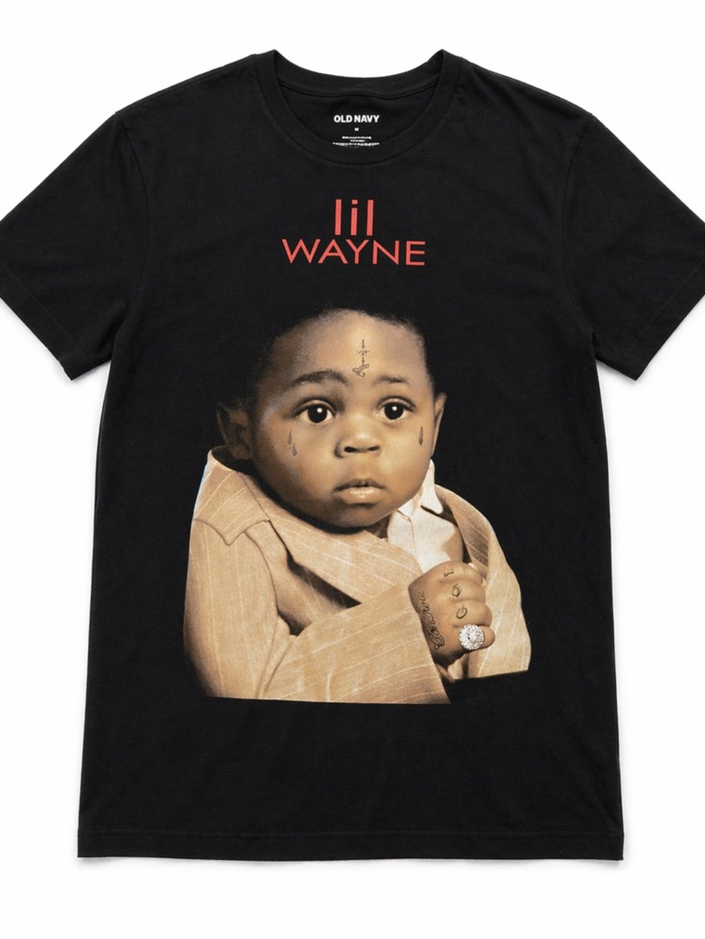 Lil Wayne Tha Carter III Era Rap Tee Sz M Black | Early 2010s Hip Hop T-Shirt
